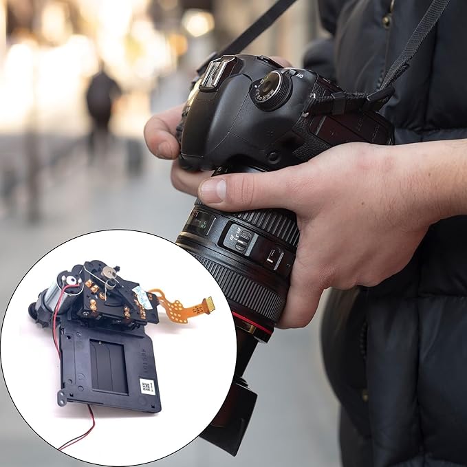 Multifunction Camera Shutter Release Mechanism Compatible for 650D 700D DSLR Models for Professional Photography Shutter Replacement