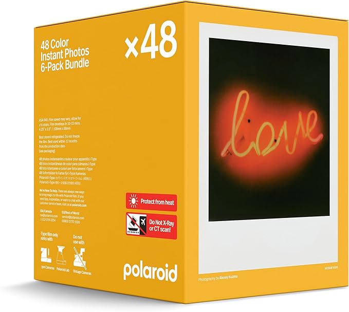 Polaroid Color Film for I-Type - X48 Bulk Film Pack (48 Photos) (6596)
