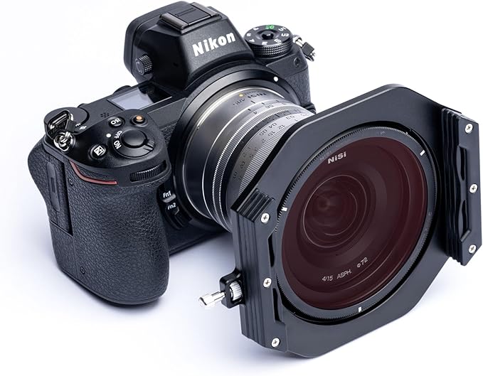 NiSi, V7 Advance Kit - 100mm Square Filter Holder, 82mm Ring, True Color CPL, 3 Adapter Rings with 3-Stop Medium and Reverse GND Filter & 6 and 10-Stop ND Filters - Camera Accessories for Photography