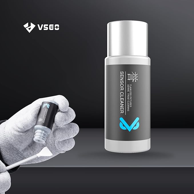 VSGO 10ml Camera Sensor Cleaner, Professional CMOS Cleaning Solution (V-C02E)