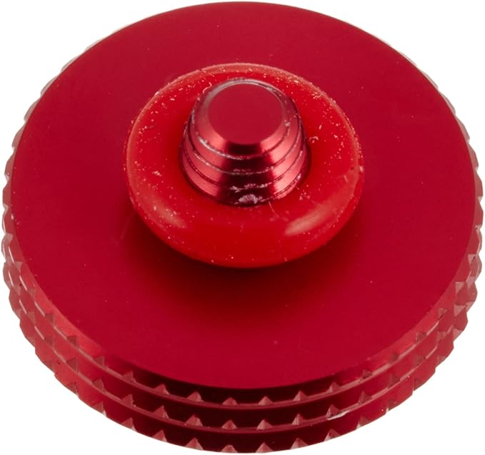 GARIZ XA-SBA3 Soft Release Button, Screw Type, 0.5 inches (12 mm), Red
