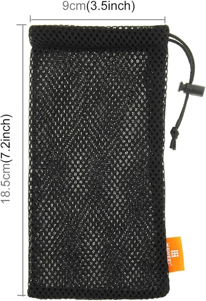 Pouch Carry Bag, Organizer for Smart Phones/Power Bank/USB Flash Drive/SD Cards and Other Accessories(Black)