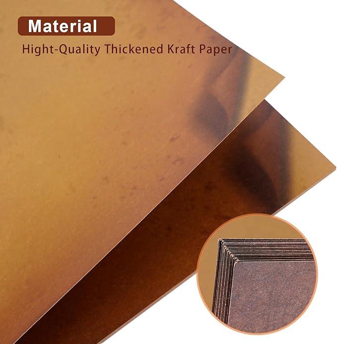 11.5x11.5 Inch Our Adventure Book Inner Pages,Refilled Pages for DIY Scrapbook Photo Album,10 Sheets/20 Expansion Pages Extra Pages No Ink Penetration/Expansion