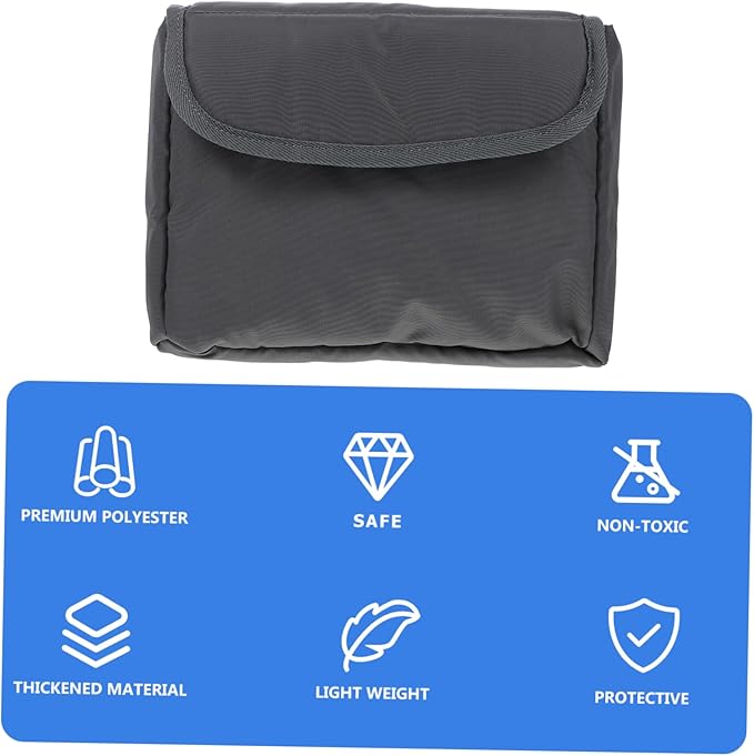 SUPVOX Padded Camera Bag Insert Compact Foldable Camera Case for Dslr Lens Protection Fits Backpack Messenger Bag