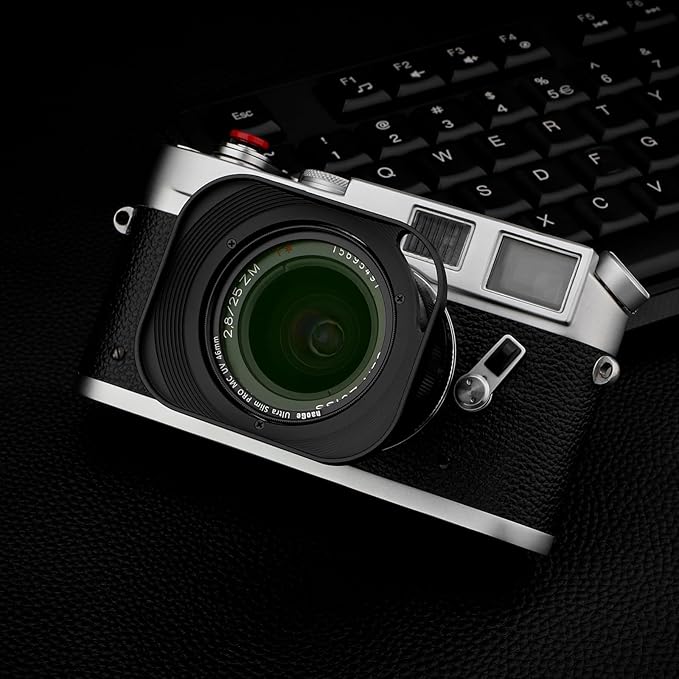 Haoge LH-ZV03P Lens Hood for Carl Zeiss Distagon T 2.8/21 21mm f2.8 ZM, C Biogon T 4.5/21 21mm f4.5 ZM, 2.8/25 25mm f 2.8 ZM, 2.8/28 28mm f2.8 ZM, C Sonnar T 1.5/50 50mm f1.5 ZM Hollow Out Designed