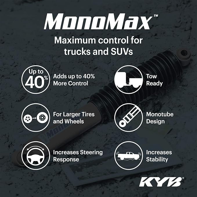 KYB 565129 MonoMax Gas Shock, Red