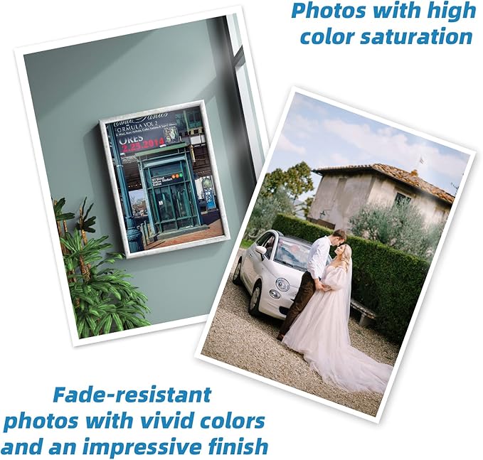 Uinkit 11x17 100 Sheets Photo Paper Glossy Inkjet 48lb Single Side Print Poster Playbill Obituary Papers for Funerals Bulletin Gallery Show Photographic 11 x 17 Copy Printing A3 Value Packed