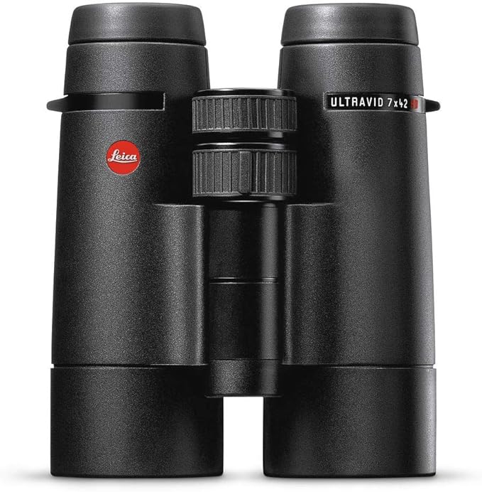 Leica 7x42 Ultravid HD-Plus Binoculars (40092) + Backpack + Full Size Monopod + Cleaning Set + 2 x Cap Keeper + Neck Strap