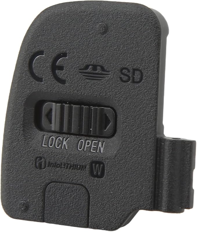 Diyeeni Replacement Battery Door Cover, for A6000 ILCE 6000 Camera Battery Compartment Lid Cover, Camera Repair Part Accessory