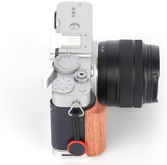 Metal Thumbs Up Grip for Fujifilm Fuji X-E5 Camera, XE5 Thumb Up Rest Hand Grip Anti-Slip Finger Grip, Hot Shoe Mount Thumb Support Enhanced Grip for One-Handed Photography (Silvery)