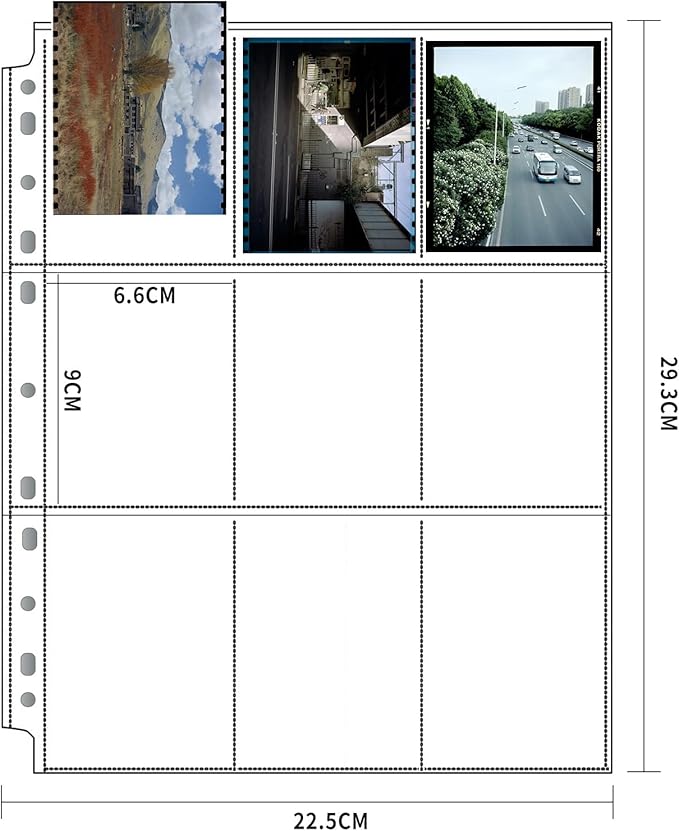 eTone Archival Storage Sheets 120 Negative Page Preservers(50x120)