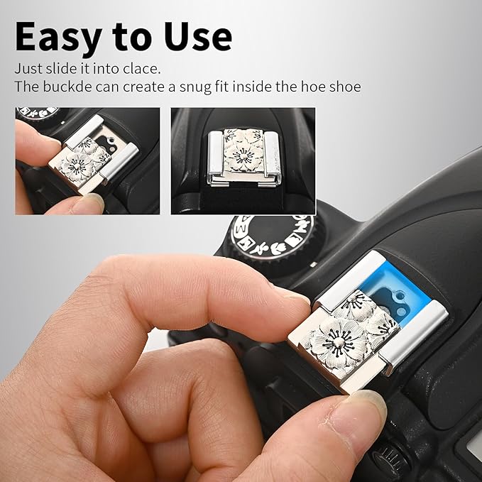 Camera Hot Shoe Cover Protector Cap for Canon Nikon Panasonic Fujifilm Olympus Pentax Sigma DSLR/SLR/Evil Camera