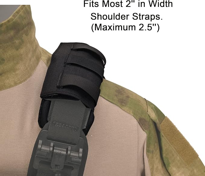 2 Pack Shoulder Strap Pad,Vest Shoulder Strap Pads Backpack Strap Pads Fit 2'' Sling Bags Shoulder Straps