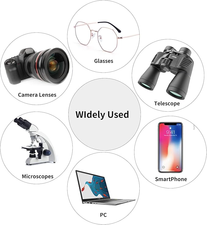 KuuZuse Professional DSLR Camera Cleaning Kit with APS-C Cleaning Swabs, Microfiber Cloths, Camera Cleaning Pen, for Camera Lens, Optical Lens and Digital SLR Cameras.