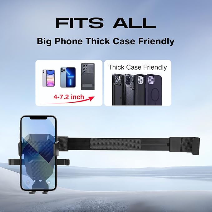 Car Phone Holder for 2015-2022 Mercedes-Benz C-Class/GLC Accessories,Adjustable GPS C-Class Phone Mount for 10.25-inch Screen,Hands-Free Ultra Stable Air Vent Phone Stand