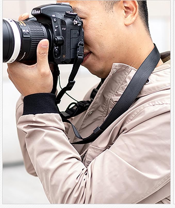 Camera Strap, Universal Quick Release Adjustable Slim Camera Neck Shoulder Camera Straps Sling Strap for All SLR DSLR Cameras Green