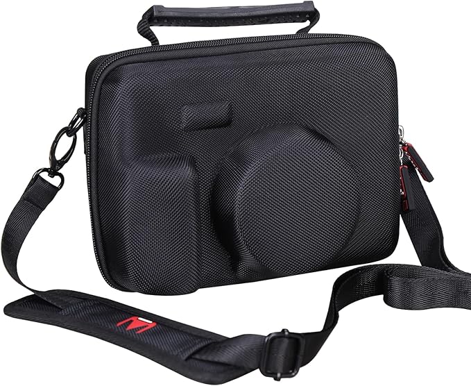 Mchoi Hard Travel Storage Case Fits for Fujifilm INSTAX Wide 400 / Wide 300 Instant Film Camera and Accessories, Case Only (All Black)