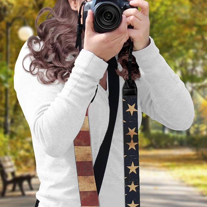 GLENLCWE Camera Strap, Camera Strap for Photographers Neck Strap Replacement Fit Most Cameras