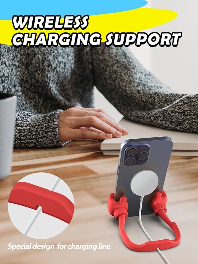 Easter Basket Stuffers for Teens Girls Adults Women Cell Phone Holder: Adjustable Thumbs Up Phone Stand Gift for Kids Teenage Wife Mom Men Boy Grandma Funny Gadgets Trend Stuff Ideas Easter Gifts