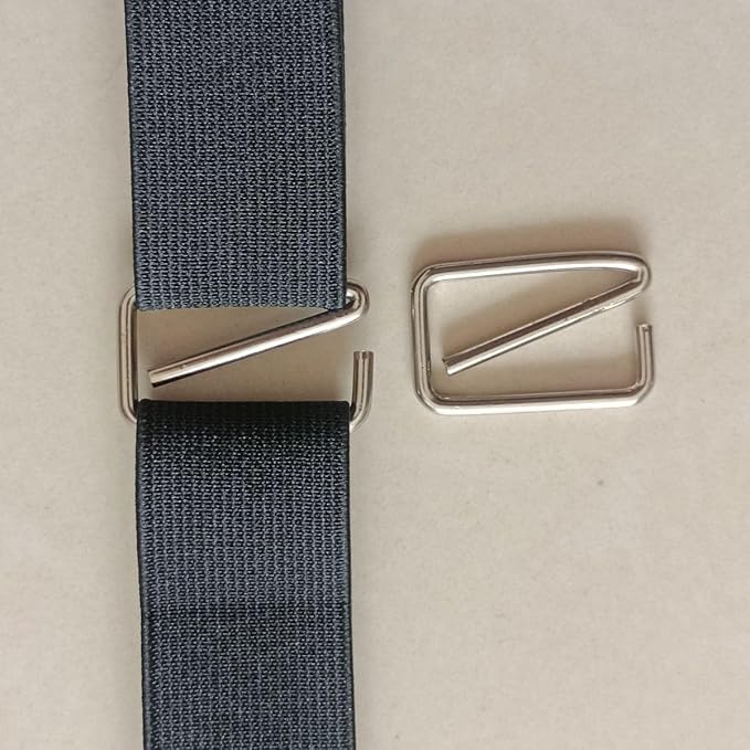 12 Pack Webbing Straps Connector Buckles Metal Non-Sewing 1 Inch Webbing Connecting Clip Extender Tactical Molle Pouch Holder Adapter for Binocular Harness Strap Hiking Backpack EDC Pouches