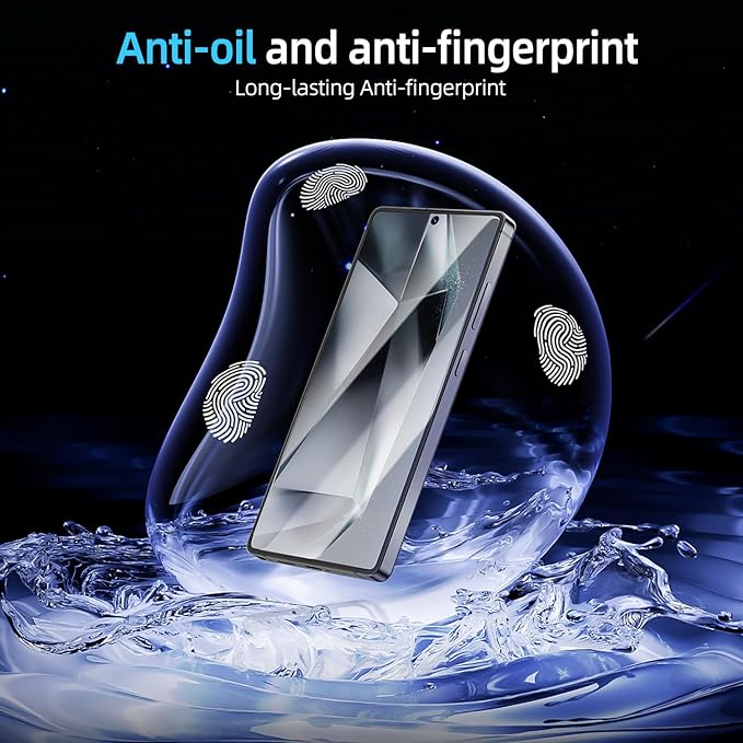 X-it for Samsung Galaxy S25 Ultra Screen Protector HD Clear [Auto Alignment & Dust Removal],Bubble-Free & Self-Healing,[100% Ultrasonic Fingerprint ID] Easy Installation Full Coverage [Non-Glass] 2 Packs