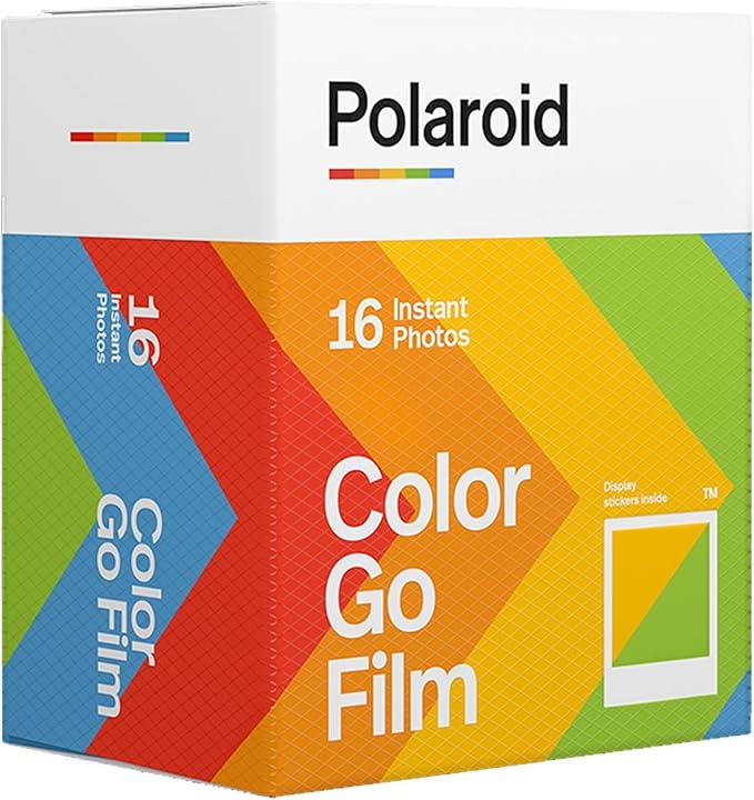 Polaroid GO Color Instant Film - Double Pack X2, Photo Album for Polaroid GO Film