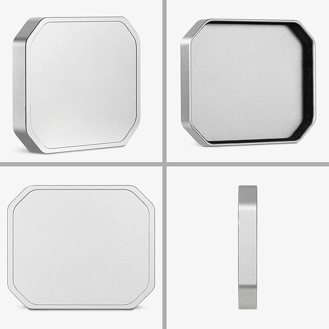 Haoge Square Metal Cover Cap for Haoge Specific Square Lens Hood Silver Cap-X1006S