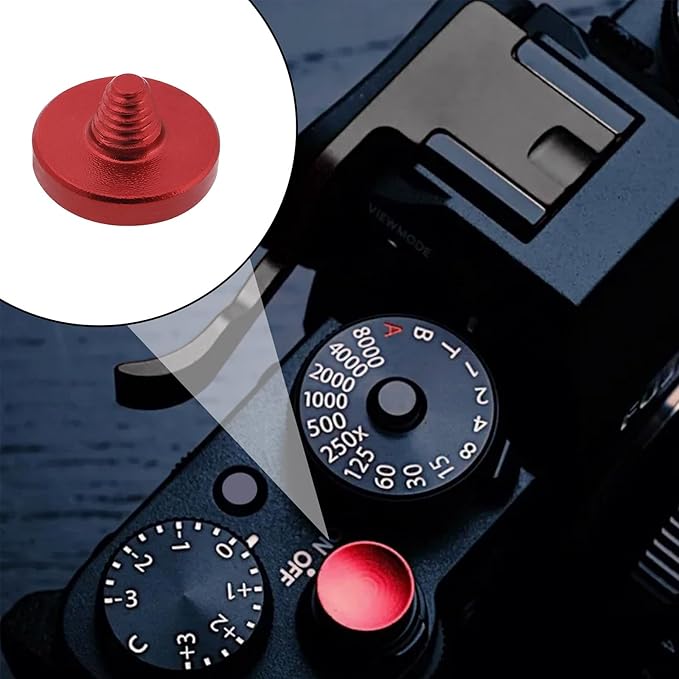Camera Hot Shoe Thumb Up Rest Hand Grip with Concave Shutter Release Button Compatible with Fujifilm XT50 XT5 XT4 XT3 XT30 XT2 XT20 XT10 Digital Camera, Black