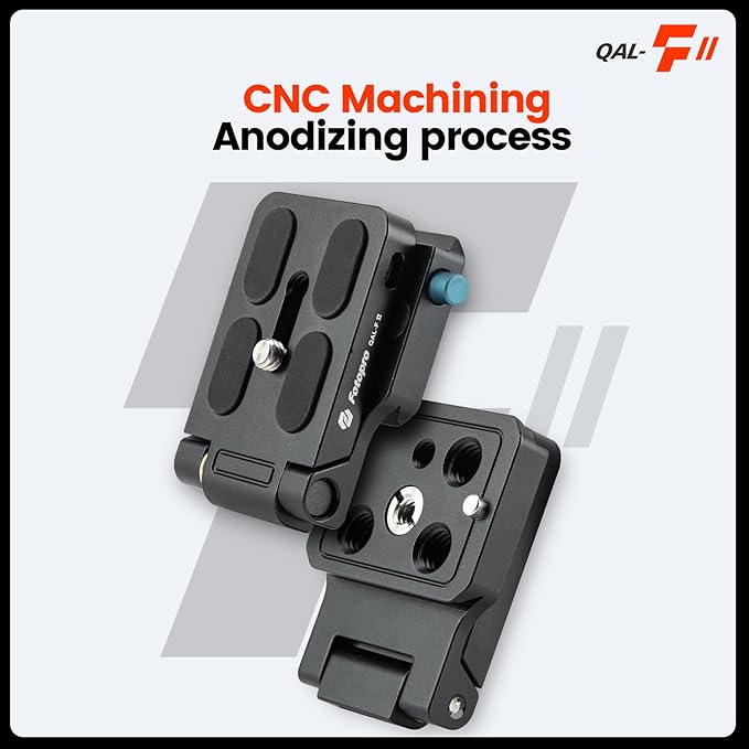 Fotopro Camera L Bracket Vertical Horizontal Switching Quick Release Plate for Canon Nikon Sony DSLR Monopod Stabilizer Universal