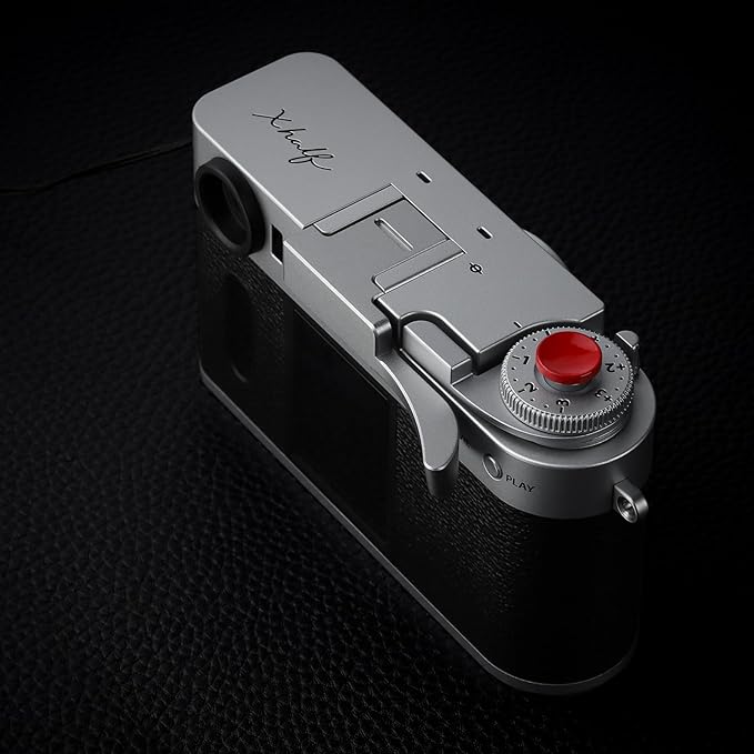 Haoge Metal Thumb Up Grip for Fujifilm X Half Camera Digital Accessories X-Half Hot Shoe Thumb Up Rest Support Handgrip Silver THB-XHALF-S