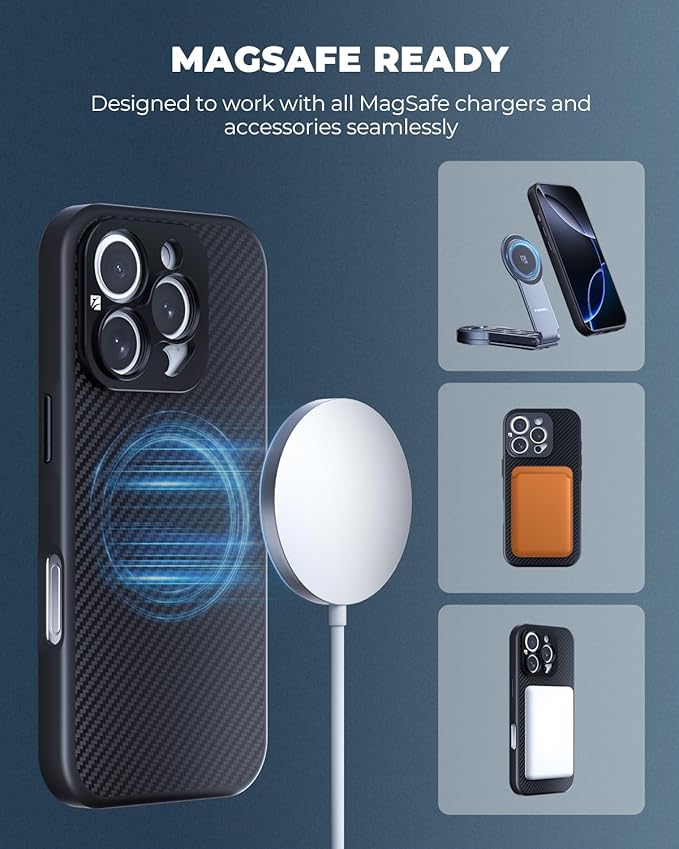 FREEWELL Pro Filmmaker Case for iPhone 15 Pro - 17mm Lens Slot & Magnetic Filter Support Black