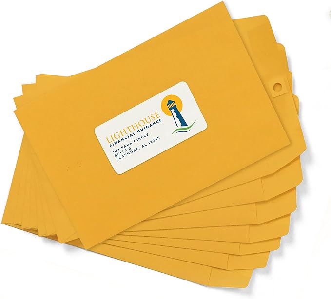 MACO Laser/Ink Jet White COVER-ALL Shipping Labels, 2" x 4", 10 per Sheet, 250 per Pack (ML-1025)