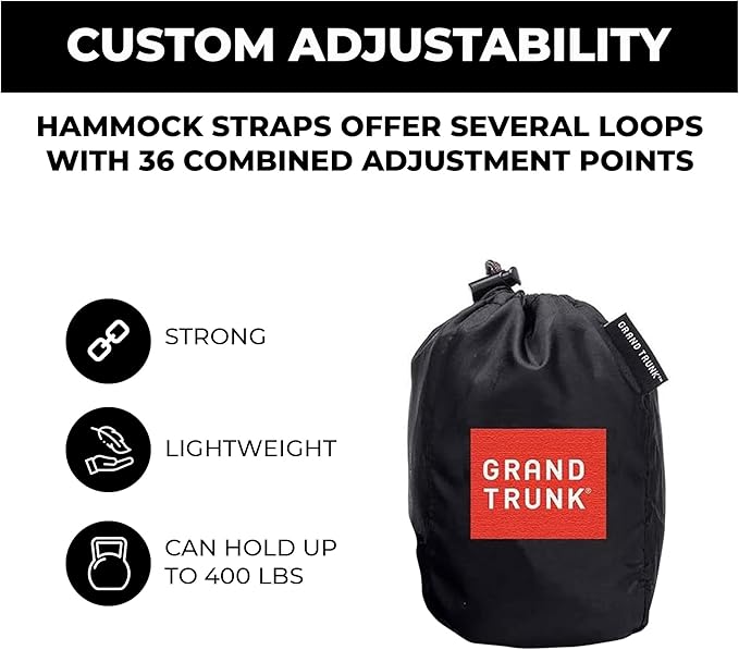 Grand Trunk Hammock Tree Trunk Straps | Hammock Suspension System