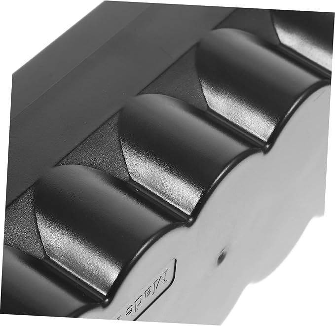Gatuida Photo Organizer Storage Box Film Roll Canisters Black Storage Box Hard Case for Film Reel Containers