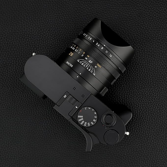 Haoge Metal Thumbs Up Hand Grip for Leica Q2 Camera Black THB-QB Hot Shoe Thumb Up Rest