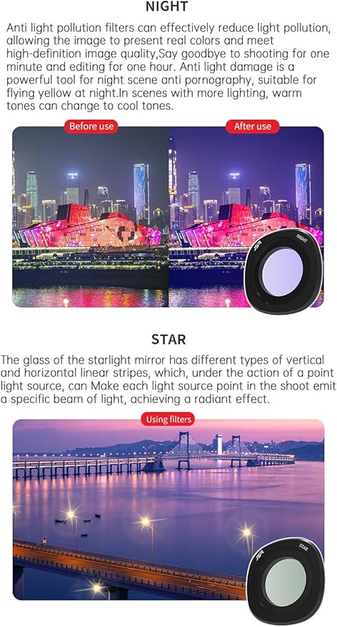 Lens Filter Compatible with DJI NEO 2 - Multi-Coated Optical Glass, Waterproof & Scratch-Resistant, Various Effects for Creative Shooting (ND16PL)