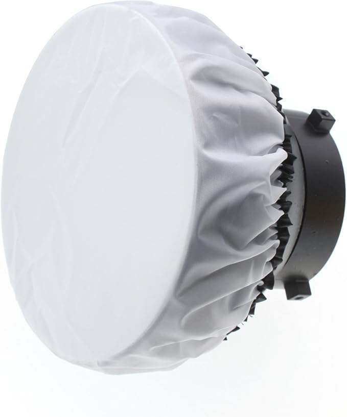 Fotoconic 7" to 11" Soft White Diffuser Sock for Standard Reflector/Sparkler Reflectors [2-Pack]