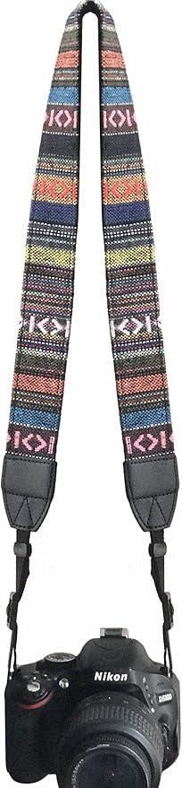 Alled Camera Neck Shoulder Belt Strap,Camera Straps for Women/Men for All DSLR/Nikon/Canon/Sony/Olympus/Samsung (Vintage)