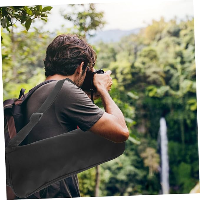 Tripod Carrying Case Shoulder Strap Padded Light Stand Storage Bag for Tripods Mic Stands and Camping Gear Sturdy Tent Pole Carrier for Photographers