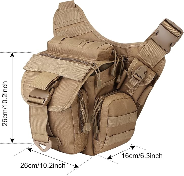G4Free Multi-functional Tactical Messenger Bag Utility Pouch Versipack