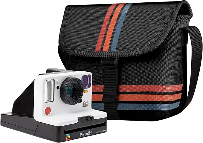 FINTIE Crossbody Camera Bag Compatible with Polaroid Now+ Generation 3rd/2nd/1st I-Type, Polaroid Flip, OneStep 2 VF, I-2 Instant Film Camera Travel Sling Case with Adjustable Strap