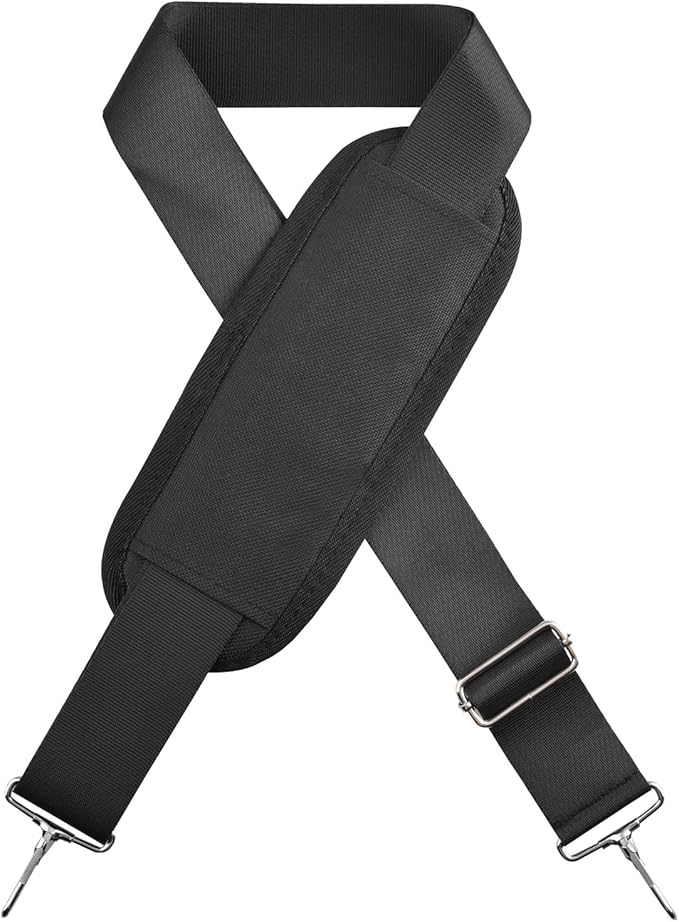 Azarxis Wide Replacement Shoulder Strap Adjustable Crossbody Canvas Webbing for Messenger Bag Laptop Computer Bag