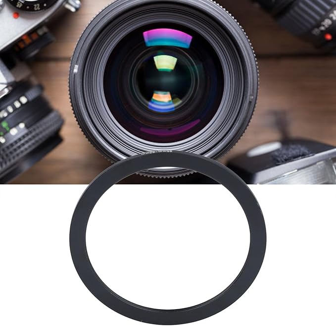 Denash 95mm to 82mm Filter Ring Adapter,Step Down Filters Ring,Camera Lens Filter Metal Stepping Rings for Lens Filters,Lens Hoods,Lens Converters