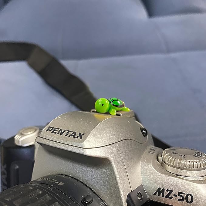 Camera Hot Shoe Cover, Cute Hot Shoe Cap, Hot Shoe Protector Compatible with Sony Fujifilm Fuji Canon Nikon Pentax Leical Panasonic (2pcs Tortoise)