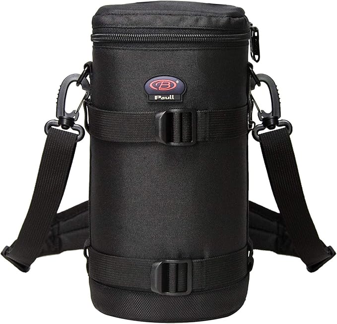 BPAULL Lens Pouch For DSLR Camera Lens Fits for Canon, Nikon, Pentax, Sony, Olympus, Panasonic, and other Lens BL-0009