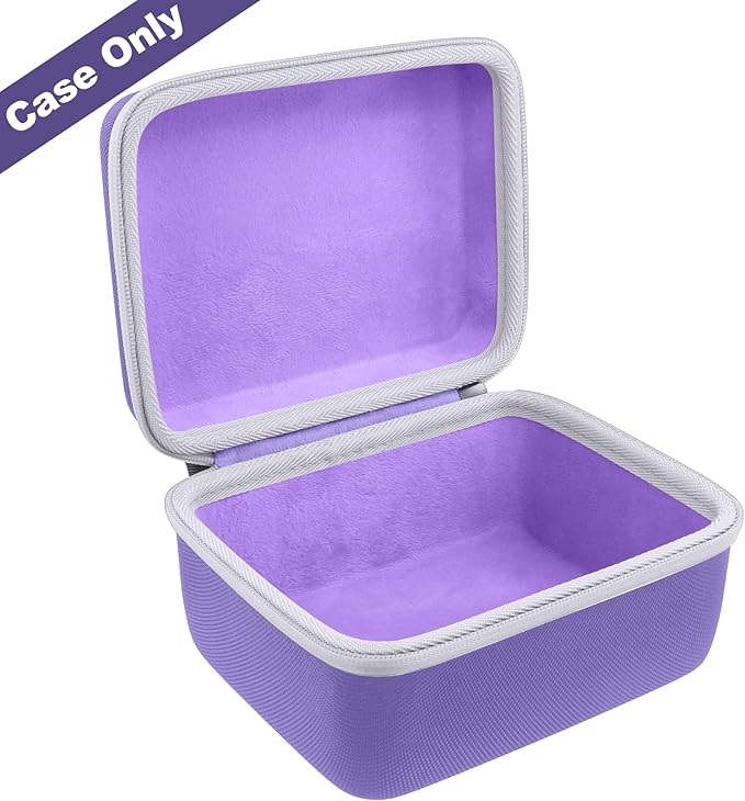 khanka Hard Carrying Case for Polaroid Now 3rd Gen I-Type,Now+ 3rd,Now 2nd,Now+ 2nd Gen,Flip,Originals Now I-Type,Originals Now+,I-2,OneStep+,OneStep 2 Instant Film Camera(Purple Case)