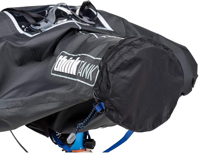 Think Tank Hydrophobia D 70-200 V3 Camera Rain Cover for DSLR and Mirrorless Cameras with 70-200mm f/2.8 Lens (Black)