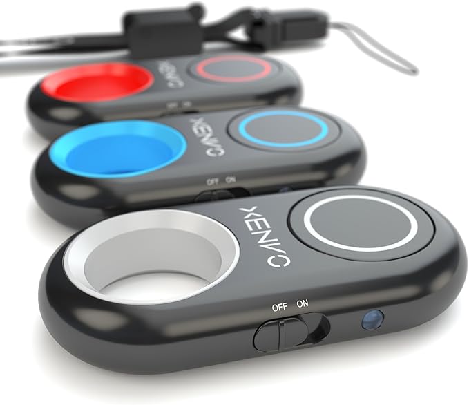 Xenvo Shutterbug - Camera Shutter Remote Control - Bluetooth Wireless Selfie Button Clicker - Compatible with iPhone, iPad, Android, Samsung, and Google Pixel Cell Phones, Smartphones and Tablets