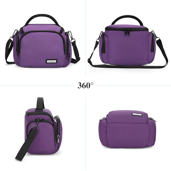 G-raphy Camera Case Bag DSLR SLR Bag for Canon, Nikon, Sony,Panasonic, Olympus and etc