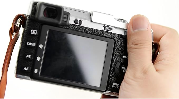 New Version Thumbs Up Grip for Fuji X-E1 X-M1 X-A1 X-E2 X-Pro1 (Silver)